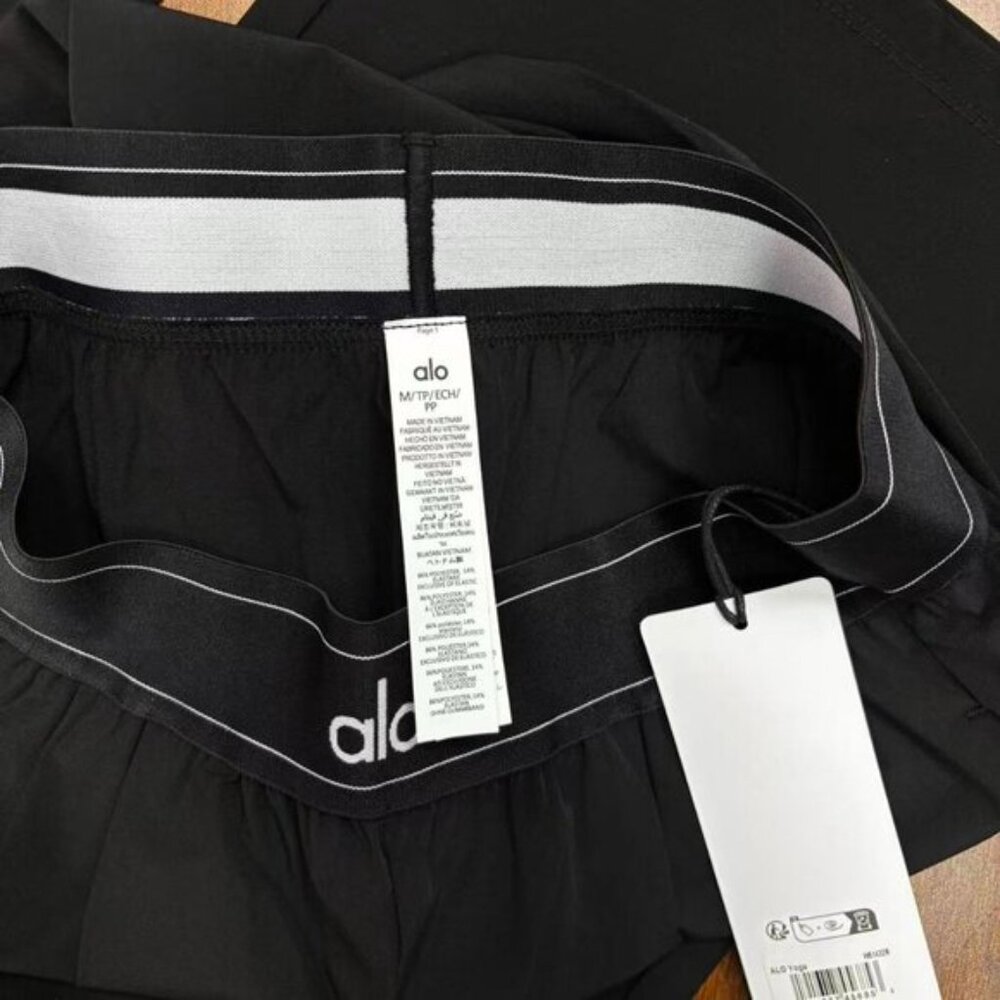 NWT ALO Yoga Women's Black Suit Up Trouser (Regular)🔥🎉 - Picture 6 of 7